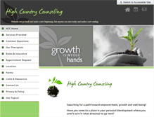 Tablet Screenshot of highcountrycounseling.org